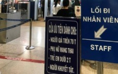 Tăng cường hỗ trợ người già, người khuyết tật ở sân bay Tân Sơn Nhất