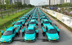 600 taxi điện lần đầu ra mắt tại TP.HCM