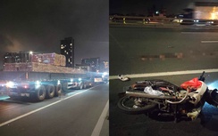 Tai nạn ở cầu Nhật Tân, lái xe máy tử vong khi bị cuốn vào gầm xe chở gạch