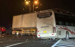 Phụ xe khách tử vong trong vụ tai nạn trên cao tốc Pháp Vân - Cầu Giẽ