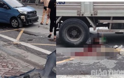 Video TNGT 9/5: Va chạm với xe tải, người đàn ông tử vong thương tâm