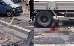 Sau va chạm giao thông, người đàn ông tử vong thương tâm dưới bánh xe tải