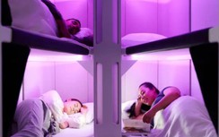 Thiết kế mới cho phép khách đi máy bay phổ thông có thể nằm nghỉ ngơi