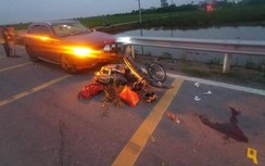 Tai nạn xe máy và ô tô trên Quốc lộ 37 qua Thái Bình, 1 phụ nữ bị tử vong
