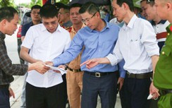 Giám đốc Sở GTVT Hà Nội bất ngờ thị sát loạt điểm đen ùn tắc