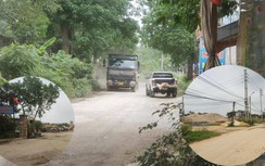 Hà Nội: Bãi vật liệu trái phép, trạm trộn bê tông náo loạn khu dân cư