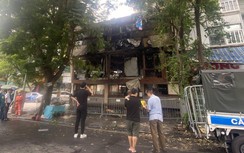 Cháy lớn quán cà phê Phê La ở phố cổ Hà Nội