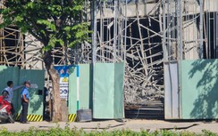 Hiện trường vụ sập giàn giáo công trình 2 người tử vong ở Đà Nẵng