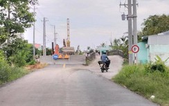 Bạc Liêu: Mặt bằng cản trở tiến độ thi công cầu Ranh Ninh Quới
