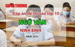 Đáp án đề thi môn Ngữ văn tuyển sinh lớp 10 tỉnh Ninh Bình năm 2023