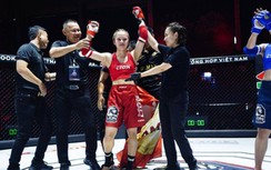 Nữ võ sĩ 17 tuổi gây chấn động tại sự kiện MMA LION Championship