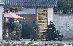 Cảnh sát bao vây căn biệt thự nhà trùm giang hồ Thảo "lụi" ở Phan Thiết