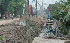 Thái Bình: Bất an nhà thầu thi công ẩu, nguy cơ mất ATGT