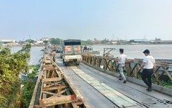 Nam Định đề xuất sửa chữa cầu phao Ninh Cường trên quốc lộ 37B