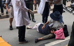 Khách nữ Hàn Quốc sức khỏe ổn định sau vụ bị ô tô đâm trong Tân Sơn Nhất