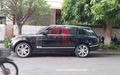 Xe Range Rover bị tạt sơn giữa trung tâm Đà Nẵng