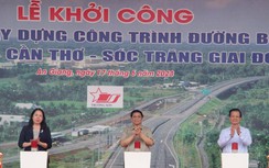 Khởi công xây dựng 188 km cao tốc trục ngang qua 4 tỉnh miền Tây