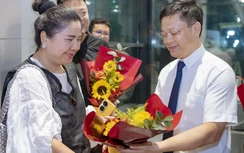 Nhà ga T2 Phú Bài đón 230 hành khách trên chuyến bay quốc tế đầu tiên