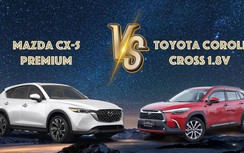 Mazda CX-5 và Toyota Corolla Cross: Cuộc đấu giữa hai “ông vua” phân khúc
