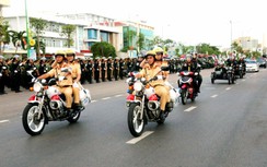 Công an tỉnh Bình Thuận ra quân trấn áp tội phạm