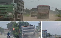 Phú Thọ: Dân than khổ vì xe chở đất phục vụ nhà máy gạch
