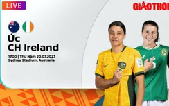 Link xem trực tiếp Australia vs Ireland, World Cup nữ 2023