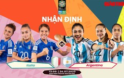 Nhận định, dự đoán kết quả Italia vs Argentina, World Cup nữ 2023