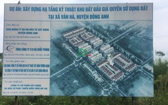 Đông Anh, Hà Nội: Liên tục dừng đấu giá đất trước phiên