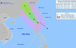 Chịu tác động của bão Doksuri, biển Đông sóng lớn, gió giật cấp 17