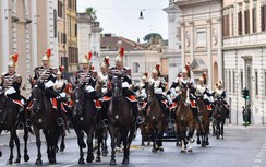 Italy dùng kỵ binh trong lễ đón chính thức Chủ tịch nước Võ Văn Thưởng