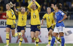 World Cup nữ 2023: Thụy Điển thắng đậm Italia bằng bài đá phạt góc