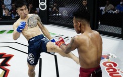 Nhà vô địch tán thủ châu Á gục ngã tại giải MMA Việt Nam vì đòn siết cổ