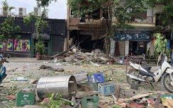 Tan hoang hiện trường vụ nổ quán ăn ở Yên Phụ, nhiều người bị thương nặng