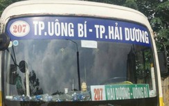 Hải Dương ngừng hoạt động một tuyến xe buýt liên tỉnh đi Quảng Ninh