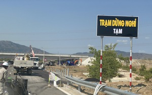 Trạm dừng nghỉ tạm cao tốc Vĩnh Hảo - Phan Thiết đưa vào hoạt động