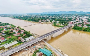 Thi đua thần tốc dựng "biểu tượng hồi sinh" ở đôi bờ sông Thao