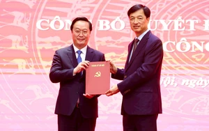 Ông Nguyễn Đức Trung làm Phó Bí thư Thành ủy Hà Nội