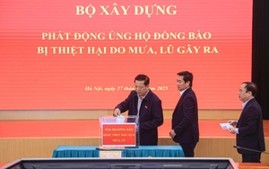 Bộ trưởng Trần Hồng Minh phát động ủng hộ đồng bào bị thiệt hại do mưa lũ miền Trung