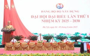 Đại hội Đảng bộ Bộ Xây dựng lần thứ I: Tạo khí thế mới, xung lực mới