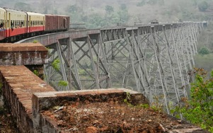 Cầu Goteik Viaduct - kỳ quan kiến trúc của Myanmar