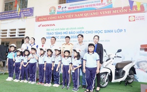 HEAD Sơn Minh trao MBH, tuyên truyền ATGT cho hàng nghìn học sinh ở huyện Bình Chánh