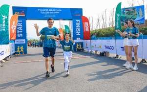 Những khoảnh khắc ấn tượng tại Giải THACO Marathon vì ATGT - Điện Biên Phủ 2024