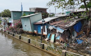 TP.HCM: Khẩn cấp di dời 32 hộ dân tại bờ kè Thanh Đa trước mùa mưa