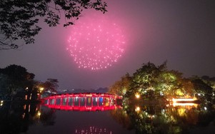 Hà Nội bắn pháo hoa 6 điểm kỷ niệm 70 năm giải phóng Thủ đô