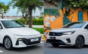 Tầm giá 600 triệu, chọn Hyundai Accent 2024 hay Honda City?