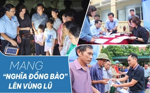 Nghĩa đồng bào trong mùa lũ