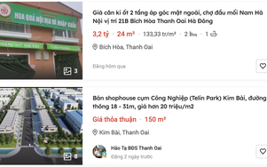 Cần "thuốc” trị lợi dụng xây chợ để bán shophouse