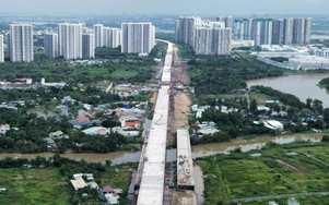 Gần 15km cầu cạn Vành đai 3 sắp liền mạch, vươn mình giữa khu Đông TP.HCM