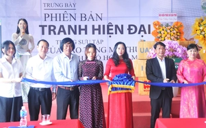 "Phiên bản tranh hiện đại" tạo không gian mở giúp sinh viên Cần Thơ tiếp cận nghệ thuật