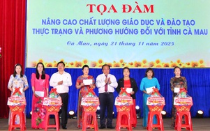 Đề xuất nhiều giải pháp nâng cao chất lượng giáo dục và đào tạo ở Cà Mau